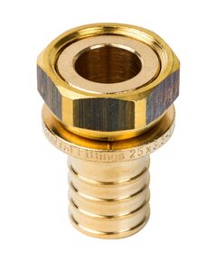 Купить SFA-0019-002534 STOUT Переходник с накидной гайкой 25xG 3/4" для труб из сшитого полиэтилена аксиальный (sfa-0019-002534) по цене 654 руб., в Санкт-Петебруге в интернет магазине 100-Систем, а также дургие товары STOUT из раздела Фитинги для труб из сшитого полиэтилена Stout 25 и Трубы и фитинги из сшитого полиэтилена Stout