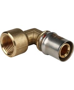 Купить SFP-0010-001220 STOUT Угольник с в/р 20xR 1/2" для металлопластиковых труб прессовой (sfp-0010-001220) по цене 630 руб., в Санкт-Петебруге в интернет магазине 100-Систем, а также дургие товары STOUT из раздела Пресс Stout 20 и Пресс