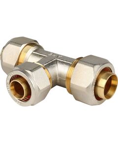 Купить SFS-0010-322632 STOUT Тройник переходной 32x26x32 для металлопластиковых труб винтовой (sfs-0010-322632) по цене 3260 руб., в Санкт-Петебруге в интернет магазине 100-Систем, а также дургие товары STOUT из раздела Обжим и Фитинги Stout