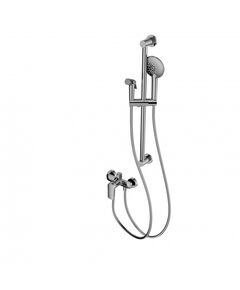 Купить Смеситель для душа с гарнитуром WONZON & WOGHAND, Хром (WW-A4888-CR) (WW-A4888-CR) по цене 18829 руб., в Санкт-Петебруге в интернет магазине 100-Систем, а также дургие товары WONZON & WOGHAND из раздела Смесители для душа без излива и Смесители для ванны и душа