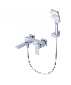 Купить Смеситель для ванны с душем WONZON & WOGHAND CUBE 2.0, Хром (WW-88037068-CR) (WW-88037068-CR) по цене 33524 руб., в Санкт-Петебруге в интернет магазине 100-Систем, а также дургие товары WONZON & WOGHAND из раздела Смесители с длинным изливом и Смесители для ванны и душа