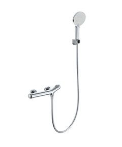 Купить Смеситель для душа с термостатом WONZON & WOGHAND T-1000, Хром (WW-B2057-A-CR) (WW-B2057-A-CR) по цене 26531 руб., в Санкт-Петебруге в интернет магазине 100-Систем, а также дургие товары WONZON & WOGHAND из раздела Смесители для душа без излива и Смесители для ванны и душа