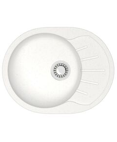 Купить AZARIO кухонная мойка Light (575х440х215) Белый лед  (cs00079918) по цене 4827 руб., в Санкт-Петебруге в интернет магазине 100-Систем, а также дургие товары Azario из раздела Накладные мойки и Кухонные мойки