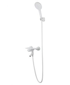 Купить Смеситель для ванны с душем WONZON & WOGHAND CLICK, Белый матовый (WW-FE05L221-MW) (WW-FE05L221-MW) по цене 25263 руб., в Санкт-Петебруге в интернет магазине 100-Систем, а также дургие товары WONZON & WOGHAND из раздела Смесители с коротким изливом и Смесители для ванны и душа