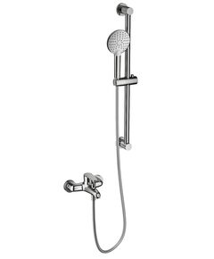 Купить Смеситель для ванны с душевым гарнитуром WONZON & WOGHAND ALFA, Хром (WW-AE3205-CR) (WW-AE3205-CR) по цене 18110 руб., в Санкт-Петебруге в интернет магазине 100-Систем, а также дургие товары WONZON & WOGHAND из раздела Смесители с коротким изливом и Смесители для ванны и душа