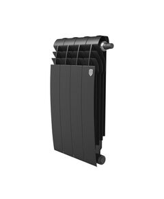 Купить Радиатор биметаллический Royal Thermo BILINER B 500 Чёрный - 4 секц. (RTBB350004) по цене 4920 руб., в Санкт-Петебруге в интернет магазине 100-Систем, а также дургие товары ROYAL THERMO из раздела Биметаллические радиаторы и Радиаторы