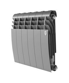 Купить Радиатор биметаллический Royal Thermo BILINER B 350 Серебристый - 6 секц. (RTBS335006) по цене 7140 руб., в Санкт-Петебруге в интернет магазине 100-Систем, а также дургие товары ROYAL THERMO из раздела Биметаллические радиаторы и Радиаторы