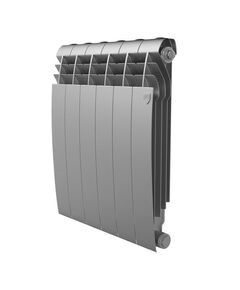 Купить Радиатор биметаллический Royal Thermo BILINER B 500 Серебристый - 6 секц. (RTBS350006) по цене 7380 руб., в Санкт-Петебруге в интернет магазине 100-Систем, а также дургие товары ROYAL THERMO из раздела Биметаллические радиаторы и Радиаторы
