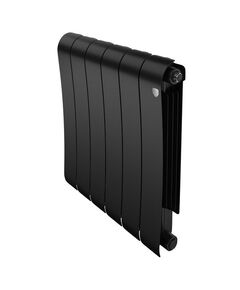 Купить Радиатор биметаллический Royal Thermo Infinity 500 Noir Sable - 6 секц. (RTINNS5006) по цене 9480 руб., в Санкт-Петебруге в интернет магазине 100-Систем, а также дургие товары ROYAL THERMO из раздела Биметаллические радиаторы и Радиаторы