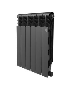 Купить Радиатор Royal Thermo Revolution Bimetall 500 2.0/Noir Sable – 6 секц. (RTRBNS250006) по цене 6720 руб., в Санкт-Петебруге в интернет магазине 100-Систем, а также дургие товары ROYAL THERMO из раздела Биметаллические радиаторы и Радиаторы