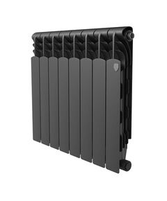 Купить Радиатор Royal Thermo Revolution Bimetall 500 2.0/Noir Sable – 8 секц. (RTRBNS250008) по цене 8960 руб., в Санкт-Петебруге в интернет магазине 100-Систем, а также дургие товары ROYAL THERMO из раздела Биметаллические радиаторы и Радиаторы