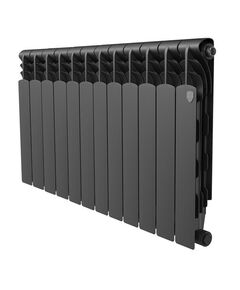 Купить Радиатор Royal Thermo Revolution Bimetall 500 2.0/Noir Sable – 12 секц. (RTRBNS250012) по цене 13440 руб., в Санкт-Петебруге в интернет магазине 100-Систем, а также дургие товары ROYAL THERMO из раздела Биметаллические радиаторы и Радиаторы