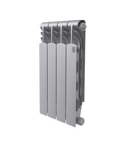 Купить Радиатор Royal Thermo Revolution Bimetall 500 2.0/Silver Satin – 4 секц. (RTRBSS250004) по цене 4480 руб., в Санкт-Петебруге в интернет магазине 100-Систем, а также дургие товары ROYAL THERMO из раздела Биметаллические радиаторы и Радиаторы