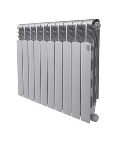 Купить Радиатор Royal Thermo Revolution Bimetall 500 2.0/Silver Satin – 10 секц. (RTRBSS250010) по цене 11200 руб., в Санкт-Петебруге в интернет магазине 100-Систем, а также дургие товары ROYAL THERMO из раздела Биметаллические радиаторы и Радиаторы