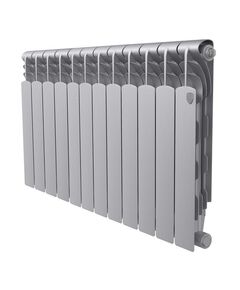 Купить Радиатор Royal Thermo Revolution Bimetall 500 2.0/Silver Satin – 12 секц. (RTRBSS250012) по цене 13440 руб., в Санкт-Петебруге в интернет магазине 100-Систем, а также дургие товары ROYAL THERMO из раздела Биметаллические радиаторы и Радиаторы