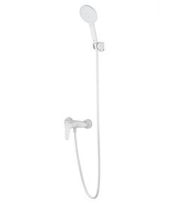 Купить Смеситель для душа WONZON & WOGHAND ALFA, Белый матовый (WW-AE3102-MW) (WW-AE3102-MW) по цене 13742 руб., в Санкт-Петебруге в интернет магазине 100-Систем, а также дургие товары WONZON & WOGHAND из раздела Смесители для душа без излива и Смесители для ванны и душа