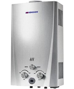 Купить Газовая колонка EDISSON F 20 D (silver) (361102) по цене 11300.25 руб., в Санкт-Петебруге в интернет магазине 100-Систем, а также дургие товары EDISSON из раздела Газовые проточные водонагреватели и Газовые водонагреватели