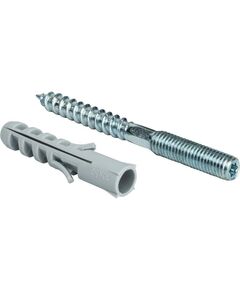Купить STOUT SAC-0020 Шпилька сантехническая М8*80мм с дюбилем М 10*50 (sac-0020-400880) по цене 17 руб., в Санкт-Петебруге в интернет магазине 100-Систем, а также дургие товары STOUT из раздела Крепеж и Инструменты, крепёж, прокладки