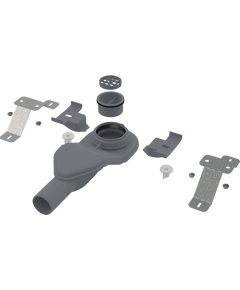 Купить ALCA PLAST Экстра низкий сифон DN40 и комплект регулируемых ног, арт. APZ-S6 (apz-s6) по цене 4452 руб., в Санкт-Петебруге в интернет магазине 100-Систем, а также дургие товары AlcaPlast из раздела Комплектующие и Душевые лотки и душевые трапы