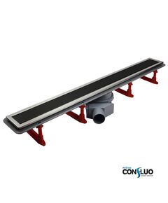 Купить Душевой лоток Pestan Confluo Premium Line 750 Black Glass  (13000294) по цене 17280.5 руб., в Санкт-Петебруге в интернет магазине 100-Систем, а также дургие товары Pestan из раздела Лотки и Душевые лотки и душевые трапы