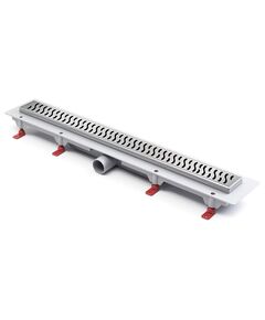 Купить Водоотводящий жёлоб 650 mm - хром глянец HARMONY  с боковым сливом D 40 (ch650h) по цене 11855 руб., в Санкт-Петебруге в интернет магазине 100-Систем, а также дургие товары MCH из раздела Лотки и Душевые лотки и душевые трапы