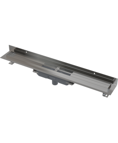 Купить ALCA PLAST APZ1116-650 Водоотводящий желоб с порогами для цельной решетки и фиксированным воротником к стене, в (apz1116-650) по цене 30253 руб., в Санкт-Петебруге в интернет магазине 100-Систем, а также дургие товары AlcaPlast из раздела Лотки и Душевые лотки и душевые трапы