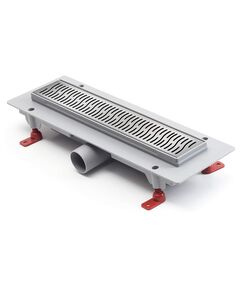 Купить Водоотводящий жёлоб 450 mm - хром глянец HARMONY с боковым сливом D 40 (ch450h) по цене 9726 руб., в Санкт-Петебруге в интернет магазине 100-Систем, а также дургие товары MCH из раздела Лотки и Душевые лотки и душевые трапы