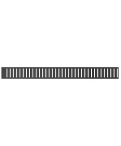 Купить ALCA PLAST Решетка для водоотводящего желоба, черный-мат, арт. PURE-1150BLACK (pure-1150black) по цене 12682 руб., в Санкт-Петебруге в интернет магазине 100-Систем, а также дургие товары AlcaPlast из раздела Решетки для лотков и Душевые лотки и душевые трапы