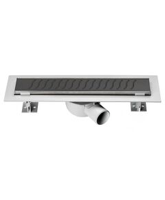 Купить Душевой лоток SAY OPTIMA 601.80.B.M.S.BUK, 80 см, матовый черный, , шт (say.601.80.b.m.s.buk) по цене 11295.5 руб., в Санкт-Петебруге в интернет магазине 100-Систем, а также дургие товары Vincea из раздела Лотки и Душевые лотки и душевые трапы