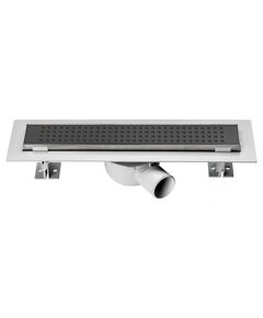 Купить Душевой лоток SAY OPTIMA 601.60.B.M.S.PITI, 60 см, матовый черный, , шт (say.601.60.b.m.s.piti) по цене 9405 руб., в Санкт-Петебруге в интернет магазине 100-Систем, а также дургие товары Vincea из раздела Лотки и Душевые лотки и душевые трапы