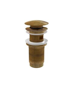 Купить ALCA PLAST Водослив для умывальника click/clack 5/4", цельнометал. большая заглушка под бронзу, арт.A392ANTIC (a392antic) по цене 6954 руб., в Санкт-Петебруге в интернет магазине 100-Систем, а также дургие товары AlcaPlast из раздела Выпуски, донные клапаны и Сифоны