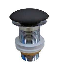 Купить Донный клапан с керамической крышкой Vincea DBS-216MB, черная мат. крышка, с переливом, , шт (dbs-216mb) по цене 2432 руб., в Санкт-Петебруге в интернет магазине 100-Систем, а также дургие товары Vincea из раздела Выпуски, донные клапаны и Сифоны