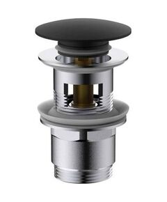 Купить Донный клапан DPU-1B01MB клик-клак G1 1/4, с переливом, черный, , шт (dpu-1b01mb) по цене 2622 руб., в Санкт-Петебруге в интернет магазине 100-Систем, а также дургие товары Vincea из раздела Выпуски, донные клапаны и Сифоны