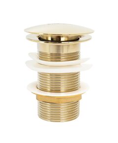 Купить BB-SC-ORO Донный клапан с системой "Клик-клак" без перелива, золото (bb-sc-oro) по цене 2660 руб., в Санкт-Петебруге в интернет магазине 100-Систем, а также дургие товары BelBagno из раздела Выпуски, донные клапаны и Сифоны