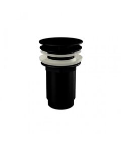 Купить A396BLACK Донный клапан сифона для умывальника 5/4", цельнометаллический, с большой заглушкой, для умывальников без перелива, черный-мат (a396black) по цене 17774 руб., в Санкт-Петебруге в интернет магазине 100-Систем, а также дургие товары AlcaPlast из раздела Выпуски, донные клапаны и Сифоны