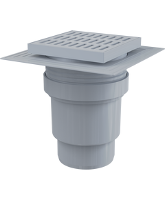 Купить ALCA PLAST Сливной трап 150 × 150/110, подводка – прямая, решетка – серая, арт.APV11 (apv11) по цене 1147 руб., в Санкт-Петебруге в интернет магазине 100-Систем, а также дургие товары AlcaPlast из раздела Трапы и Душевые лотки и душевые трапы