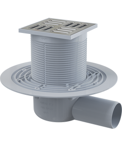 Купить ALCA PLAST Сливной трап 105 × 105/50, подводка – боковая, решетка – нерж. сталь, комб. гидрозатвор, арт.APV1321 (apv1321) по цене 3524 руб., в Санкт-Петебруге в интернет магазине 100-Систем, а также дургие товары AlcaPlast из раздела Трапы и Душевые лотки и душевые трапы