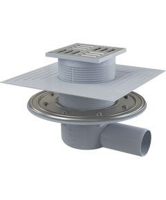 Купить ALCA PLAST Сливной трап 105 × 105/50, подводка – боковая, решетка – нерж, арт. APV1324 (apv1324) по цене 5635 руб., в Санкт-Петебруге в интернет магазине 100-Систем, а также дургие товары AlcaPlast из раздела Трапы и Душевые лотки и душевые трапы