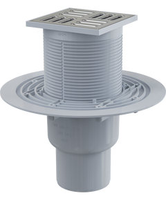 Купить ALCA PLAST Сливной трап 105 × 105/50/75, подводка – прямая, решетка – нерж.сталь, комбинир. затвор, арт.APV2321 (apv2321) по цене 3524 руб., в Санкт-Петебруге в интернет магазине 100-Систем, а также дургие товары AlcaPlast из раздела Трапы и Душевые лотки и душевые трапы
