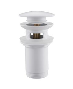 Купить Донный клапан ABBER AF0010W с переливом, белый (af0010w) по цене 3000 руб., в Санкт-Петебруге в интернет магазине 100-Систем, а также дургие товары ABBER из раздела Выпуски, донные клапаны и Сифоны
