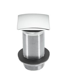 Купить Выпуск 1.1/4"х60мм металлический хром (квадратная пробка) (cwu60sq-cb) по цене 7968.49 руб., в Санкт-Петебруге в интернет магазине 100-Систем, а также дургие товары McALPINE из раздела Выпуски, донные клапаны и Сифоны