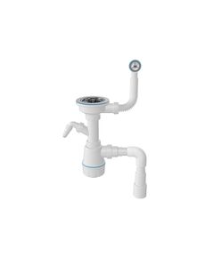 Купить Сифон Nova 1048 для мойки с круглым переливом, выпуск 3-1/2" (1048) по цене 896.28 руб., в Санкт-Петебруге в интернет магазине 100-Систем, а также дургие товары NOVA из раздела Сифоны для моек и Сифоны