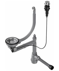 Купить Сифон для кухонной мойки Omoikiri WK-1-R-A-IN 4956164 нержавеющая сталь (4956164) по цене 3388 руб., в Санкт-Петебруге в интернет магазине 100-Систем, а также дургие товары Omoikiri из раздела Сифоны для моек и Сифоны