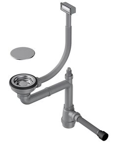 Купить Сифон для кухонной мойки Omoikiri WK-1C-IN 4956472 нержавеющая сталь (4956472) по цене 4388 руб., в Санкт-Петебруге в интернет магазине 100-Систем, а также дургие товары Omoikiri из раздела Сифоны для моек и Сифоны