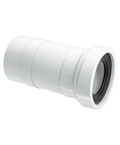 Купить Гофрированная раздвижная фановая труба D110 L230-440мм WC-F23P (mrwc-f23p) по цене 1895.73 руб., в Санкт-Петебруге в интернет магазине 100-Систем, а также дургие товары McALPINE из раздела Гофрированный отвод и Отводы для унитазов