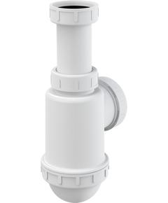 Купить Сифон для кухонной мойки Alcadrain A443-DN50/40 Белый (a443-dn50/40) по цене 680 руб., в Санкт-Петебруге в интернет магазине 100-Систем, а также дургие товары AlcaPlast из раздела Сифоны для моек и Сифоны