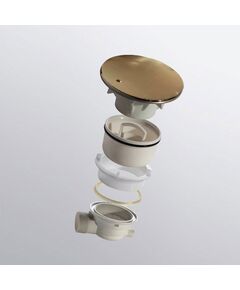 Купить Сифон для душевых поддонов RGW Velplex QYD-01 золото (18241101-06) по цене 1026.96 руб., в Санкт-Петебруге в интернет магазине 100-Систем, а также дургие товары RGW из раздела Сифон и Сифоны для ванн, поддонов