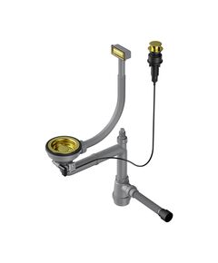 Купить Сифон для кухонной мойки Omoikiri WK-1-A-LG 4956469 светлое золото (4956469) по цене 7988 руб., в Санкт-Петебруге в интернет магазине 100-Систем, а также дургие товары Omoikiri из раздела Сифоны для моек и Сифоны