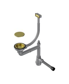 Купить Сифон для кухонной мойки Omoikiri WK-1C-LG 4956473 светлое золото (4956473) по цене 6888 руб., в Санкт-Петебруге в интернет магазине 100-Систем, а также дургие товары Omoikiri из раздела Сифоны для моек и Сифоны