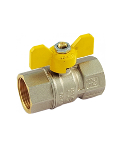 Купить Кран газовый 1/2" ВВ шаровый (бабочка) Tornado (2390008 / 2370g0704) по цене 543 руб., в Санкт-Петебруге в интернет магазине 100-Систем, а также дургие товары  из раздела Краны газовые 1/2 и Краны газовые